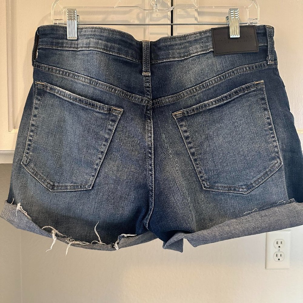 Lucky Brand Jean Shorts Women - Boyfriend Style - Medium Wash - Size 10 or 30